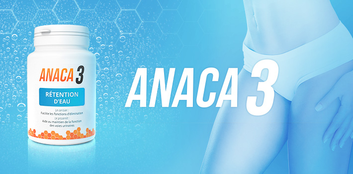 Anaca3 rétention d'eau en 60 gélules